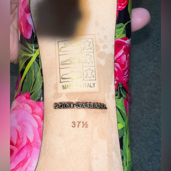 Dolce and Gabbana Kate floral pump - Picture 10 of 13